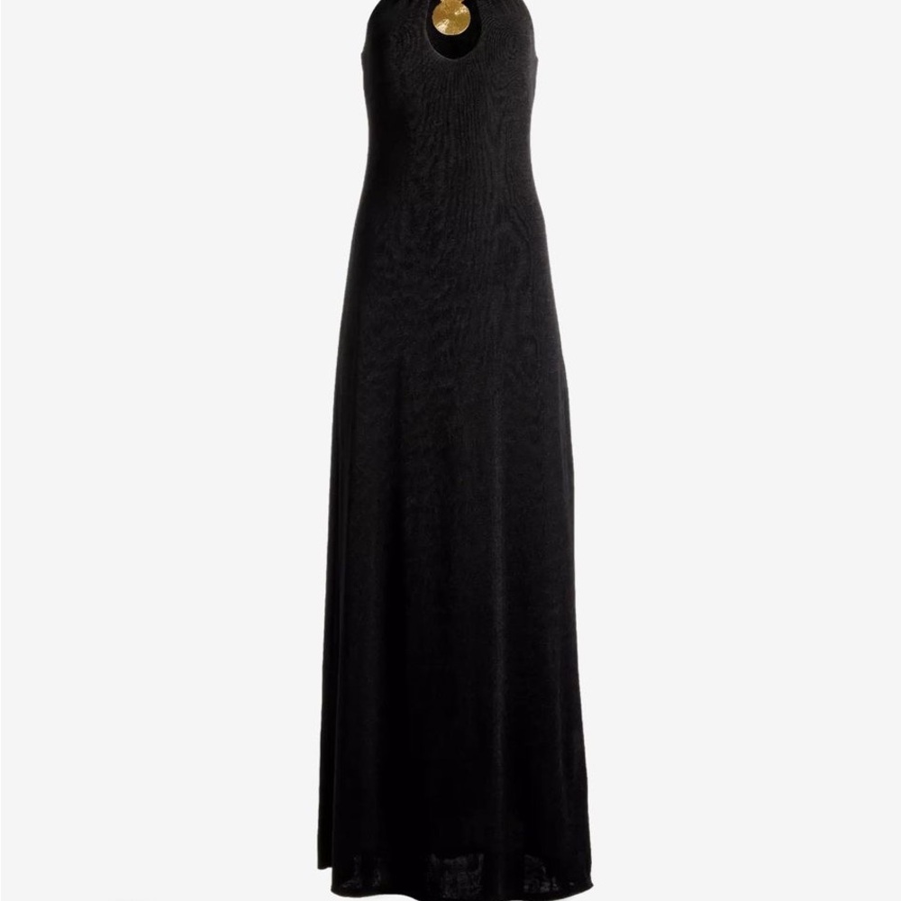 Boston Proper Black Maxi Dress